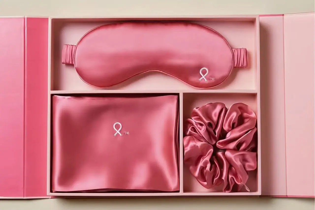 Simple silk packaging and custom gift box comparison