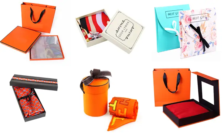 Silk bandanas for brand promotions and gifting