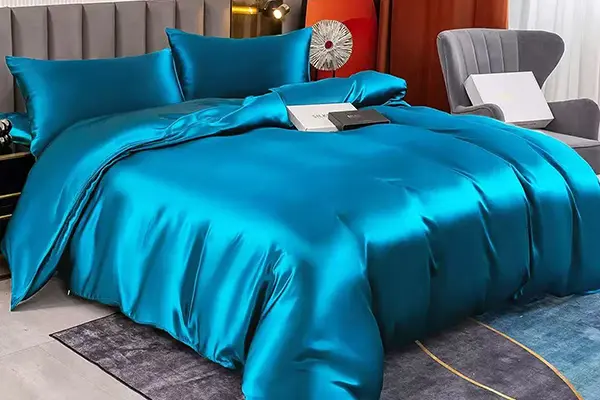 Luxury lifestyle brand silk bedding collection