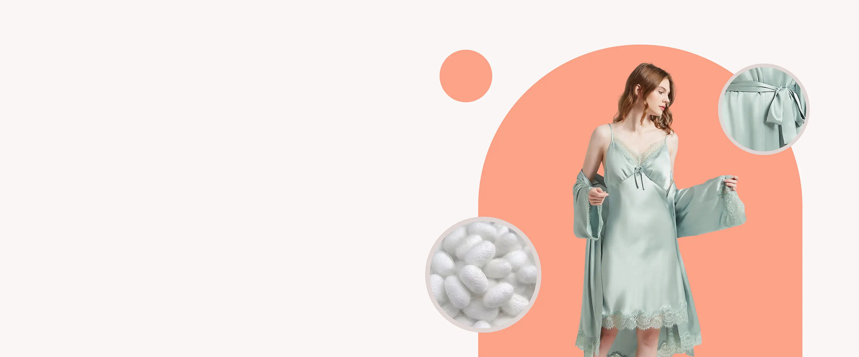 Custom silk pajamas and robes production for private label brands