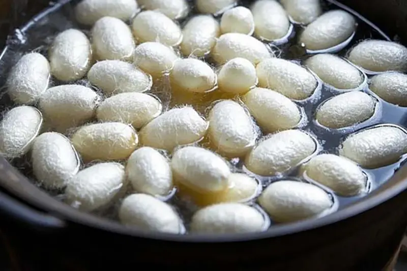 Quality control for silk twilly production