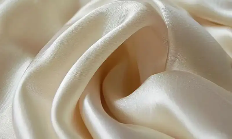 Silk fabric finishing and surface performance