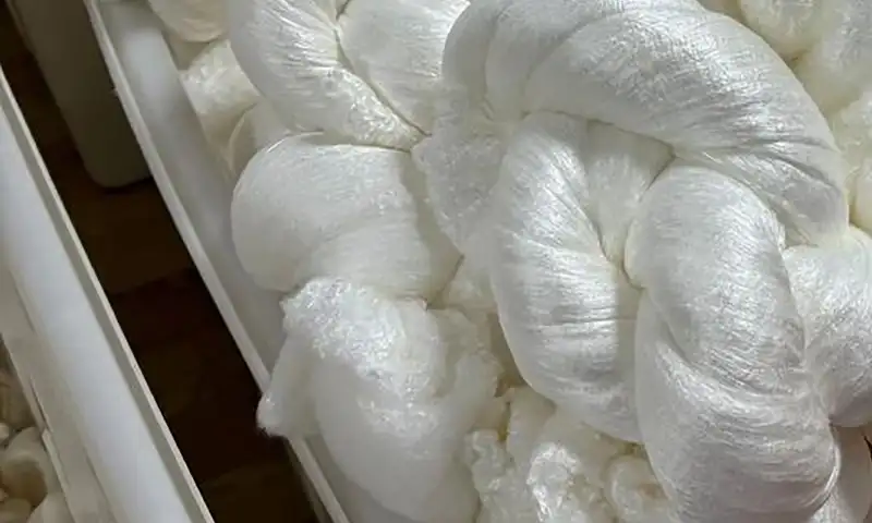 Raw materials for custom silk products