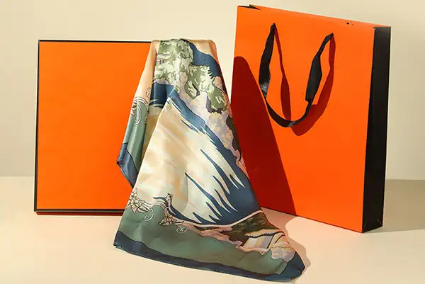 Custom silk for corporate gifting
