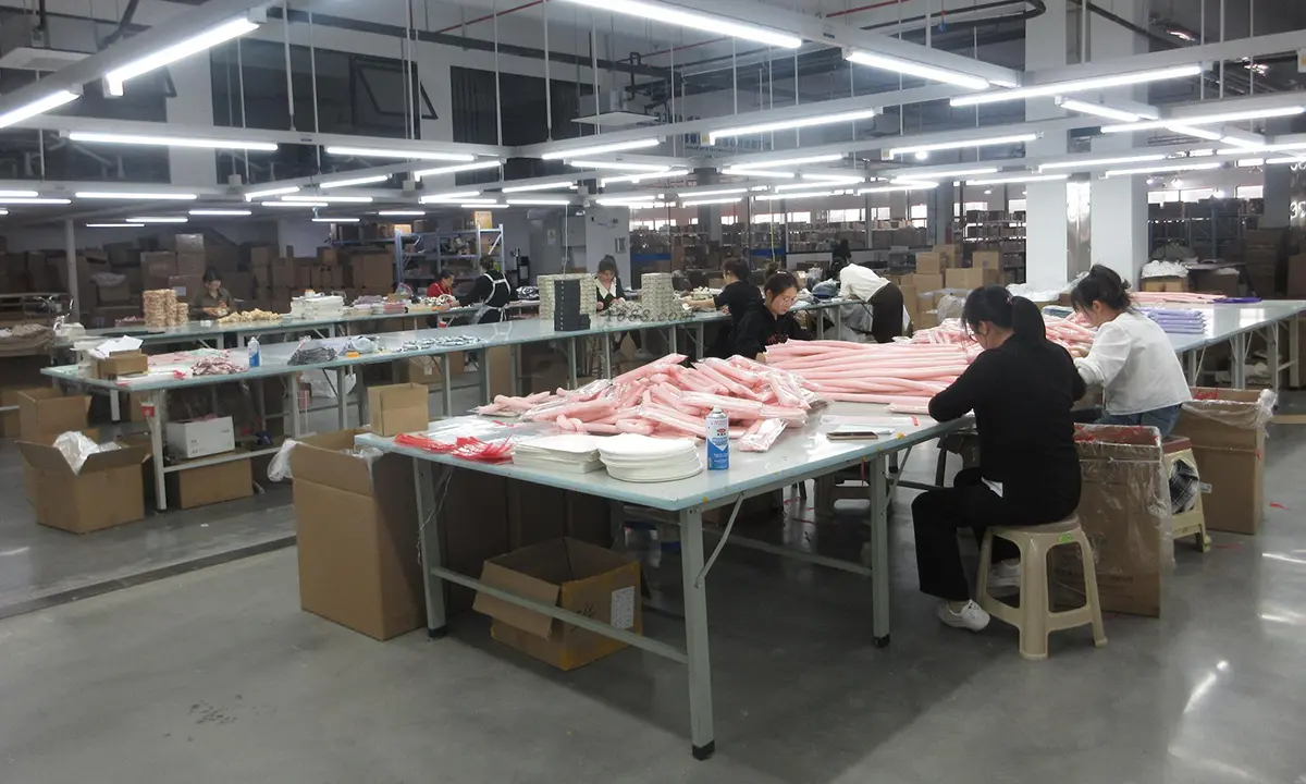 Quality control inspection for custom silk production
