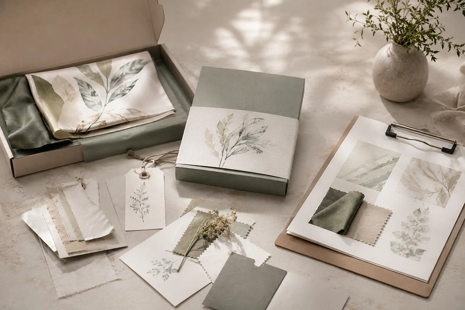 Eco-conscious packaging and documentation