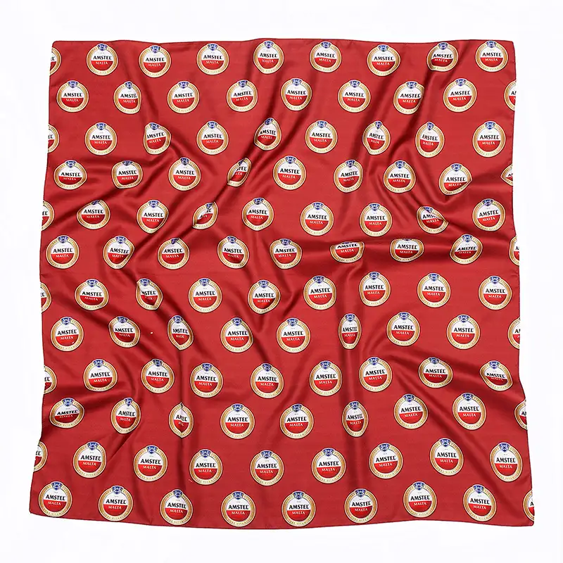 Custom silk bandana