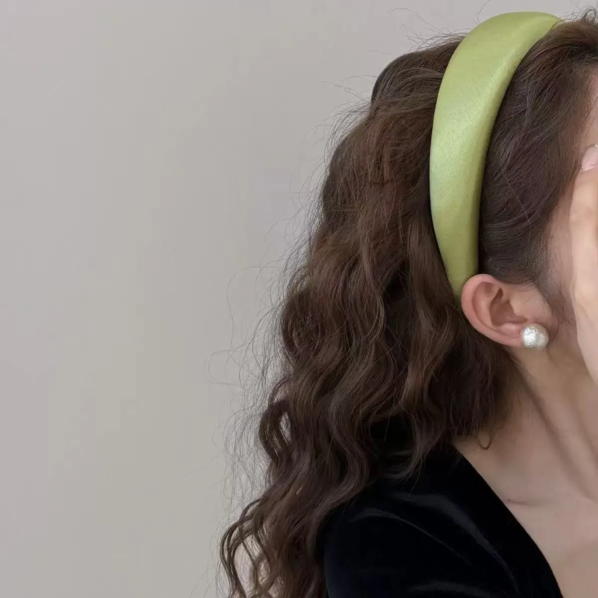 OEM Custom Logo Silk Headband Factory Direct Supply