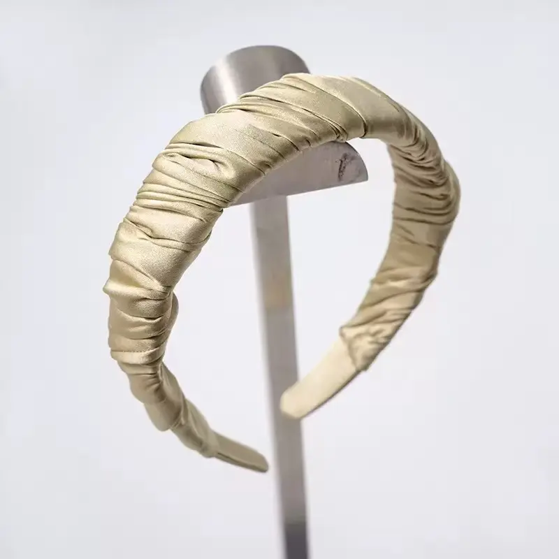 Custom logo silk headband