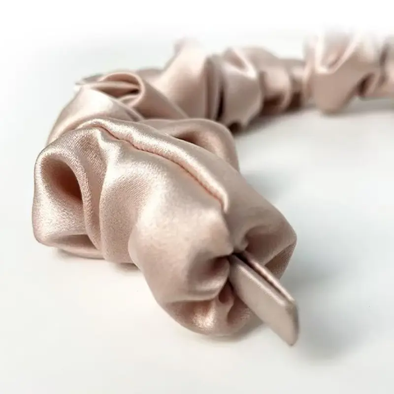 Promotional silk headbands prepared for branded gifting