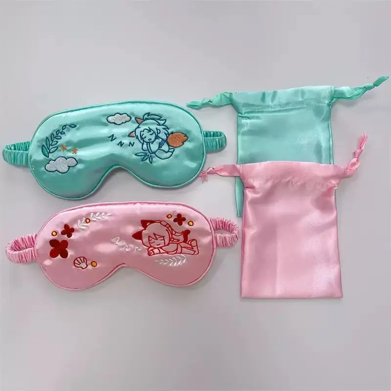 Mulberry Silk Sleep Mask Front View