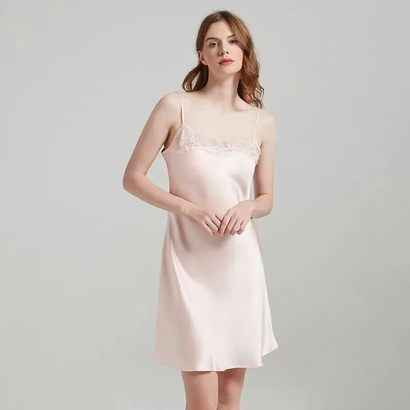 Designer long silk pajamas bulk