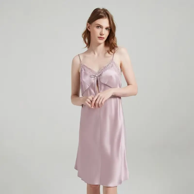 Bulk short silk pajamas for resorts