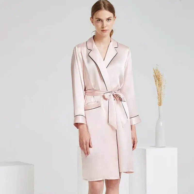 Wholesale kimono silk robe for hotels