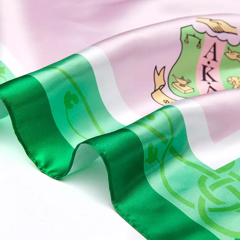 Corporate gifting silk scarf thumbnail