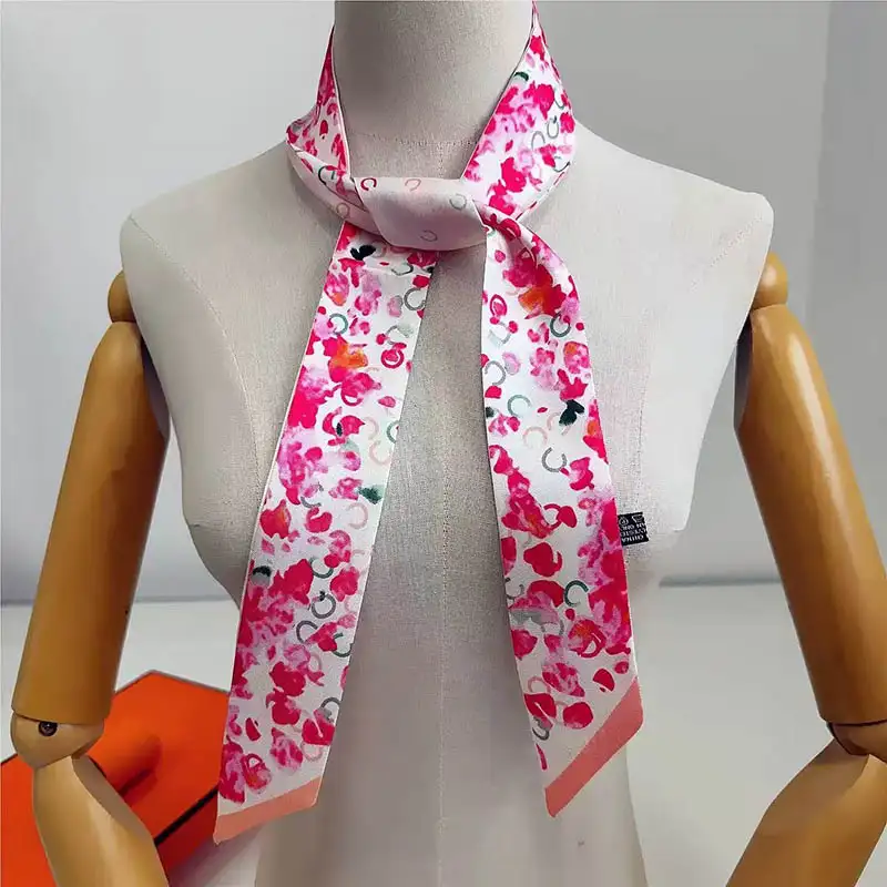 Private label silk twilly