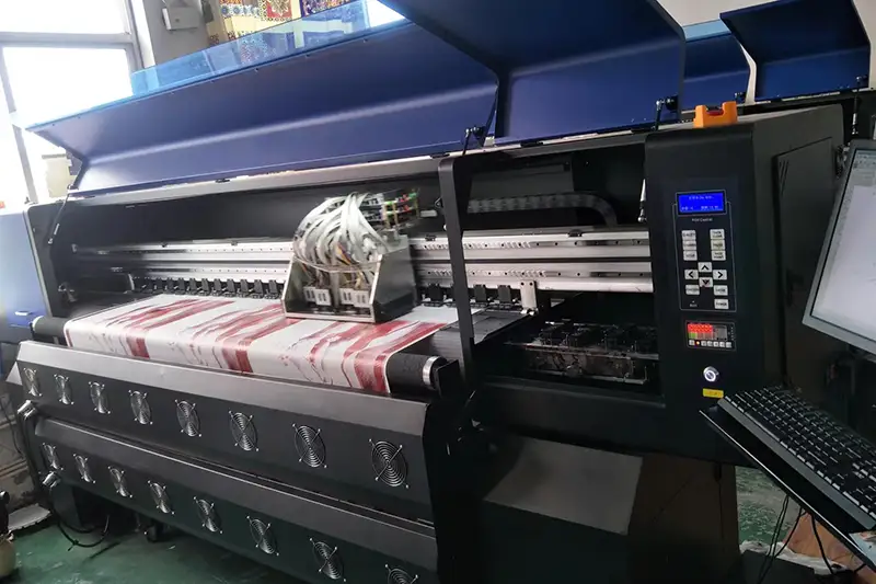 Custom silk sample inspection before bulk production